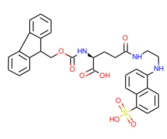 Fmoc-L-glutamic acid -[-(5-naphthyl sulfonic acid)-ethylenediamine] ester