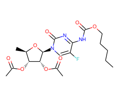 2',3'-Di-O-acetyl-5'-deoxy-5-fluoro-N<sup>4</sup>-(pentoxycarboxyl)cytidine