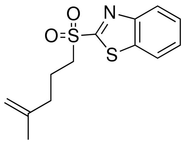 2-[(4-METHYL-4-PENTENYL)SULFONYL]-1,3-BENZOTHIAZOLE