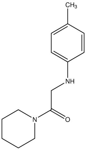2-[(4-Methylphenyl)amino]-1-(piperidin-1-yl)ethan-1-one
