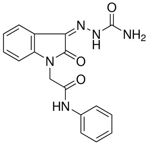 2-{(3Z)-3-[(AMINOCARBONYL)HYDRAZONO]-2-OXO-2,3-DIHYDRO-1H-INDOL-1-YL}-N-PHENYLACETAMIDE