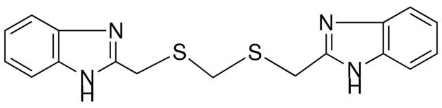 2-[({[(1H-BENZIMIDAZOL-2-YLMETHYL)SULFANYL]METHYL}SULFANYL)METHYL]-1H-BENZIMIDAZOLE