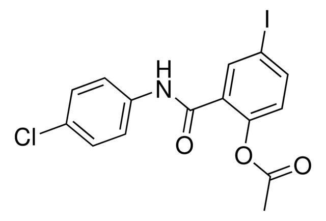 2-[(4-Chloroanilino)carbonyl]-4-iodophenyl acetate