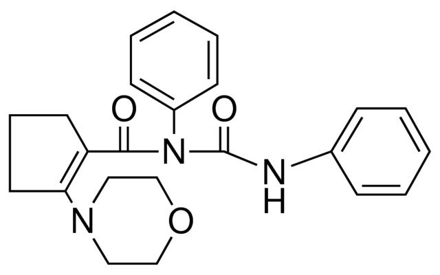 1,3-DIPHENYL-1-(2-MORPHOLINO-1-CYCLOPENTEN-1-YLCARBONYL)UREA