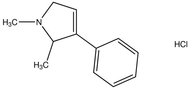 1,2-dimethyl-3-phenyl-2,5-dihydro-1H-pyrrole hydrochloride