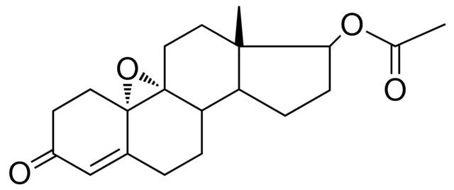 ACETIC ACID ME-OXO-OXA-CYCLOPROPA(9,10)CYCLOPENTA(A)PHENANTHREN-YL ESTER