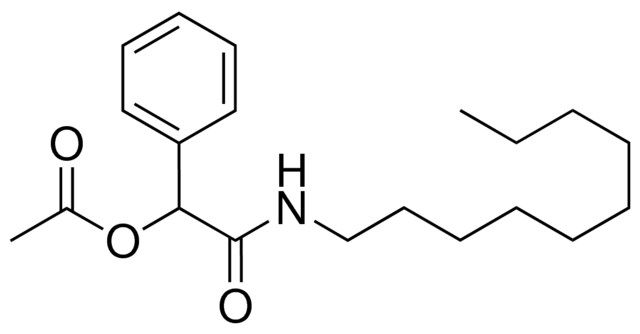 ACETIC ACID DECYLCARBAMOYL-PHENYL-METHYL ESTER