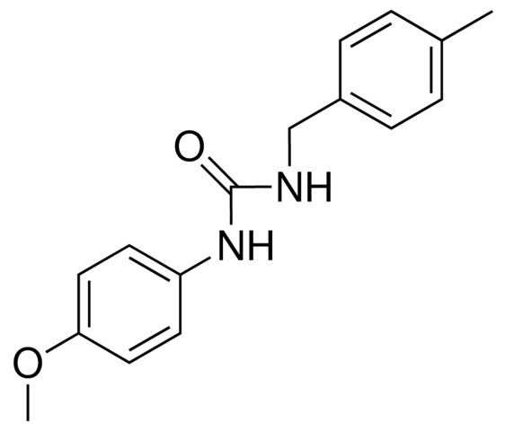 1-(4-METHOXYPHENYL)-3-(4-METHYLBENZYL)UREA
