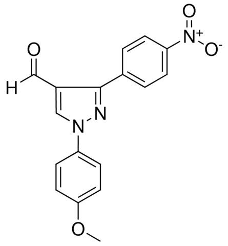 1-(4-METHOXYPHENYL)-3-(4-NITROPHENYL)-1H-PYRAZOLE-4-CARBALDEHYDE