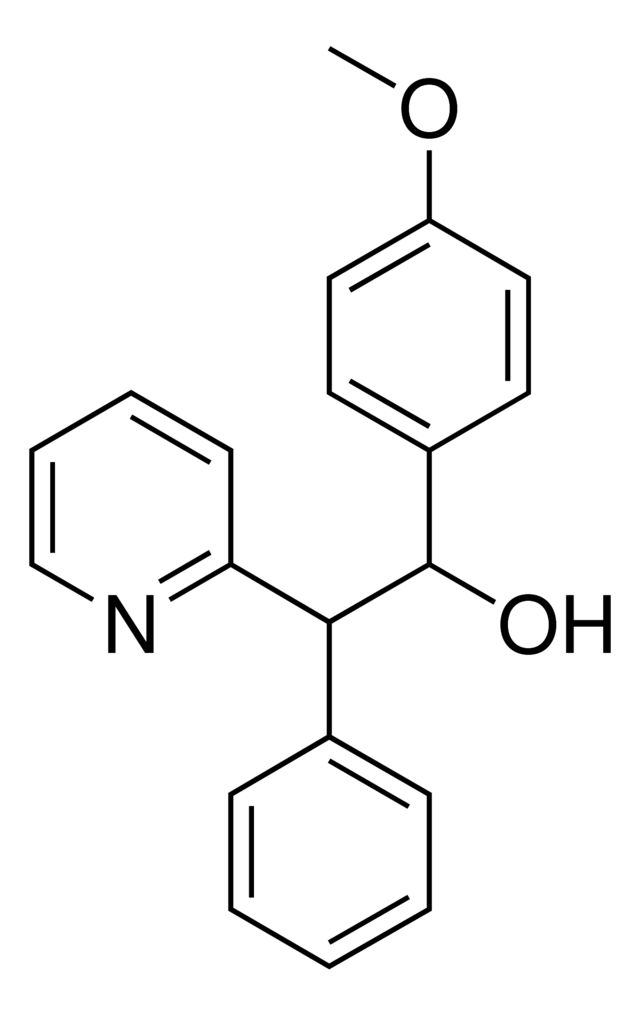 1-(4-Methoxyphenyl)-2-phenyl-2-(2-pyridinyl)ethanol
