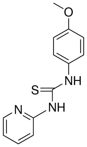 1-(4-METHOXYPHENYL)-3-(2-PYRIDYL)-2-THIOUREA