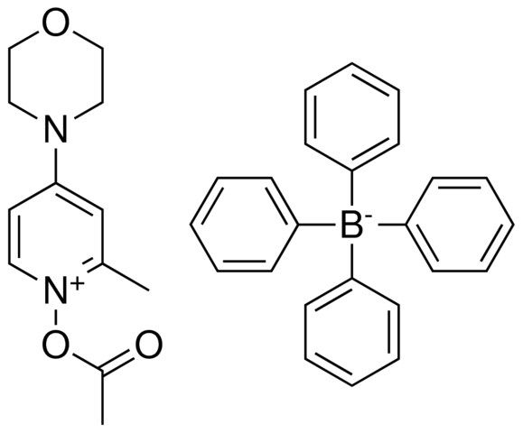 1-(ACETYLOXY)-2-METHYL-4-(4-MORPHOLINYL)PYRIDINIUM TETRAPHENYLBORATE(1-)