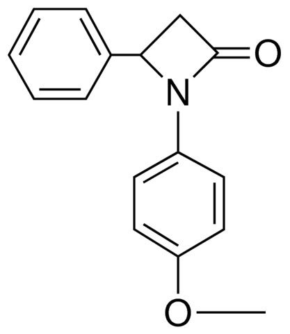 1-(4-METHOXYPHENYL)-4-PHENYL-2-AZETIDINONE