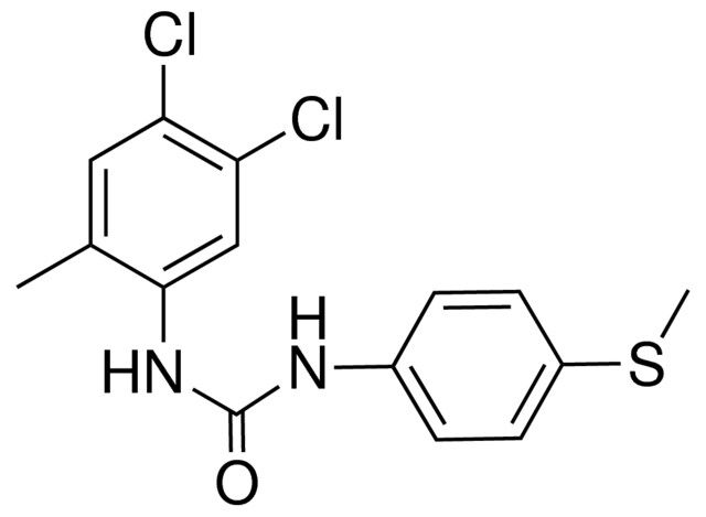 1-(4,5-DICHLORO-2-METHYLPHENYL)-3-(4-(METHYLTHIO)PHENYL)UREA