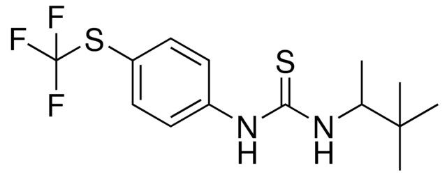 1-(4-TRIFLUOROMETHYLSULFANYL-PHENYL)-3-(1,2,2-TRIMETHYL-PROPYL)-THIOUREA