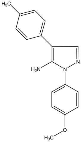 1-(4-Methoxyphenyl)-4-<i>p</i>-tolyl-1<i>H</i>-pyrazol-5-amine