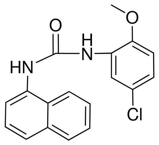 1-(5-CHLORO-2-METHOXYPHENYL)-3-(1-NAPHTHYL)UREA