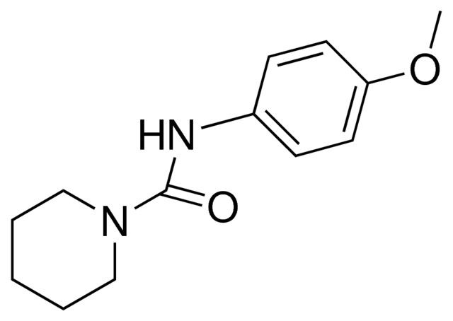 1-(N-(4-METHOXYPHENYL)CARBAMOYL)PIPERIDINE