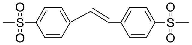 1-(METHYLSULFONYL)-4-{(E)-2-[4-(METHYLSULFONYL)PHENYL]ETHENYL}BENZENE