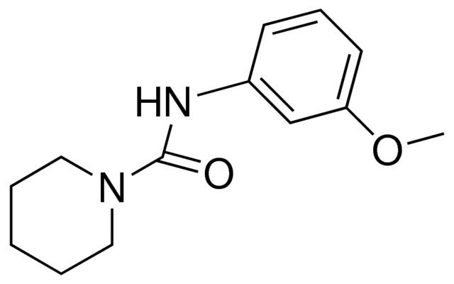 1-(N-(M-ANISYL)CARBAMOYL)PIPERIDINE