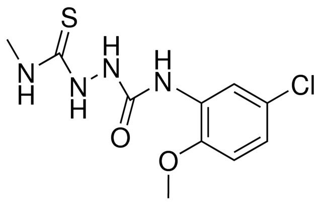 1-(N-(5-CHLORO-2-METHOXYPHENYL)CARBAMOYL)-4-METHYL-3-THIOSEMICARBAZIDE
