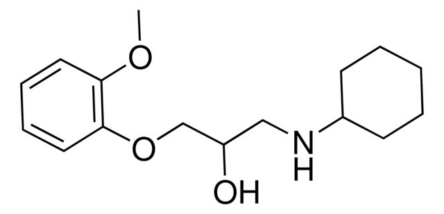 1-(Cyclohexylamino)-3-(2-methoxyphenoxy)-2-propanol