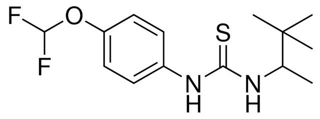 1-(4-DIFLUOROMETHOXY-PHENYL)-3-(1,2,2-TRIMETHYL-PROPYL)-THIOUREA