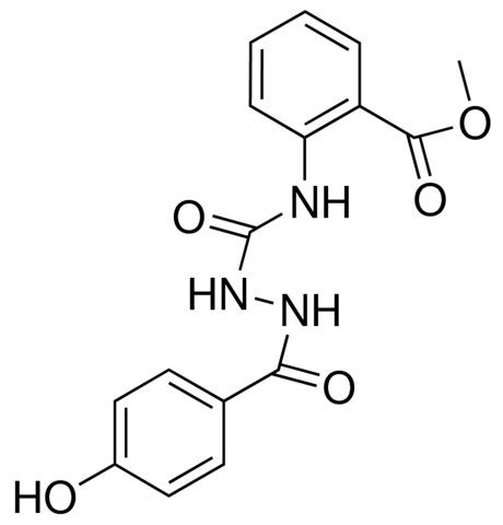 1-(4-HYDROXYBENZOYL)-4-(2-(METHOXYCARBONYL)PHENYL)SEMICARBAZIDE