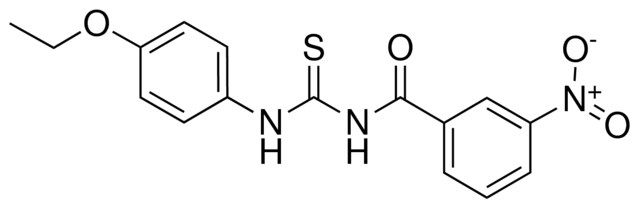 1-(4-ETHOXYPHENYL)-3-(3-NITROBENZOYL)-2-THIOUREA