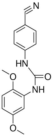 1-(4-CYANOPHENYL)-3-(2,5-DIMETHOXYPHENYL)UREA
