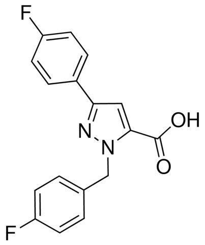 1-(4-Fluorobenzyl)-3-(4-fluorophenyl)-1H-pyrazole-5-carboxylic acid