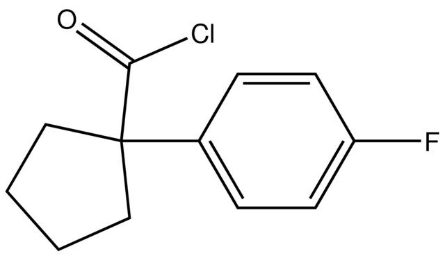 1-(4-Fluorophenyl)cyclopentanecarbonyl chloride