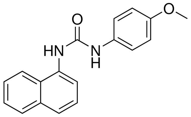 1-(4-METHOXY-PHENYL)-3-NAPHTHALEN-1-YL-UREA