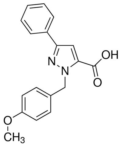 1-(4-Methoxybenzyl)-3-phenyl-1H-pyrazole-5-carboxylic acid