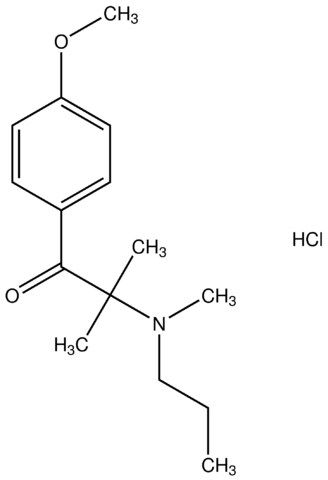 1-(4-methoxyphenyl)-2-methyl-2-[methyl(propyl)amino]-1-propanone hydrochloride