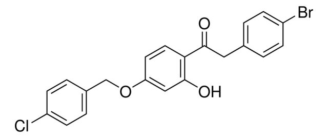 1-(4-(4-Chlorobenzyloxy)-2-hydroxyphenyl)-2-(4-bromophenyl)ethanone