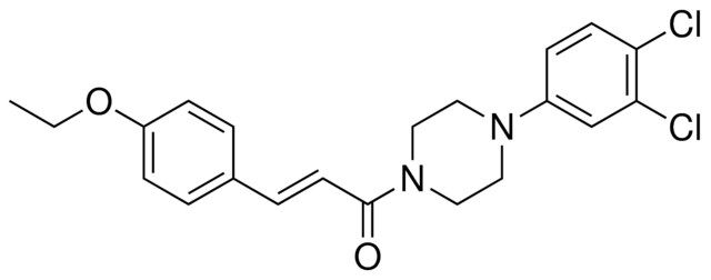 1-(4-(3,4-DICHLORO-PHENYL)-PIPERAZIN-1-YL)-3-(4-ETHOXY-PHENYL)-PROPENONE