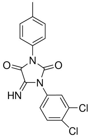1-(3,4-DICHLOROPHENYL)-5-IMINO-3-(P-TOLYL)HYDANTOIN