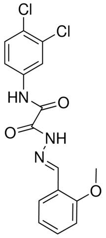 1-(3,4-DICHLOROPHENYL)-4-(2-METHOXYBENZYLIDENEAMINO)OXAMIDE