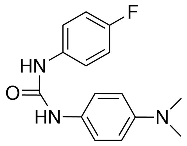 1-(4-(DIMETHYLAMINO)PHENYL)-3-(4-FLUOROPHENYL)UREA