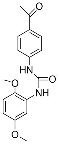 1-(4-ACETYLPHENYL)-3-(2,5-DIMETHOXYPHENYL)UREA