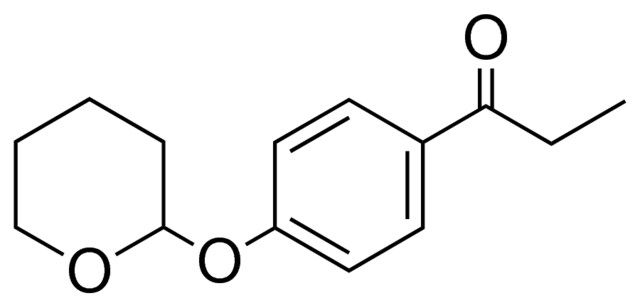 1-(4-(TETRAHYDRO-PYRAN-2-YLOXY)-PHENYL)-PROPAN-1-ONE