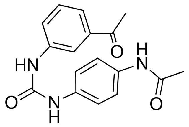 1-(4-ACETAMIDOPHENYL)-3-(3-ACETYLPHENYL)UREA
