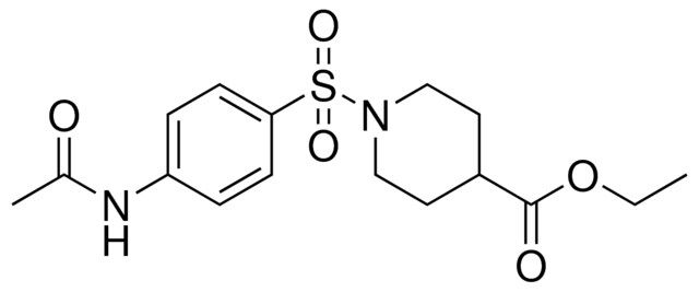 1-(4-ACETYLAMINO-BENZENESULFONYL)-PIPERIDINE-4-CARBOXYLIC ACID ETHYL ESTER