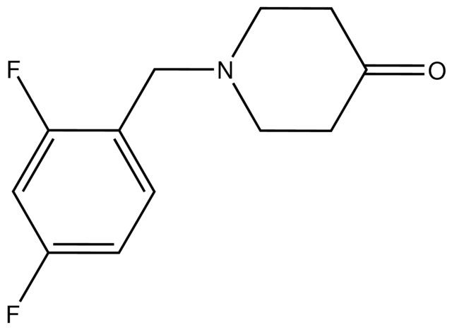 1-(2,4-difluorobenzyl)piperidin-4-one