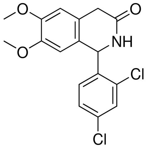 1-(2,4-DICHLORO-PHENYL)-6,7-DIMETHOXY-1,4-DIHYDRO-2H-ISOQUINOLIN-3-ONE