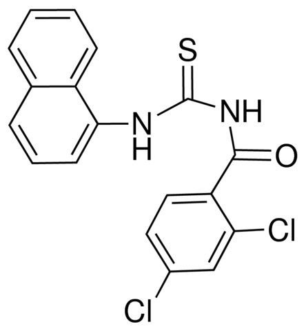 1-(2,4-DICHLOROBENZOYL)-3-(1-NAPHTHYL)-2-THIOUREA