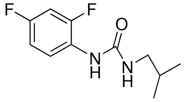 1-(2,4-DIFLUOROPHENYL)-3-(2-METHYLPROPYL)UREA