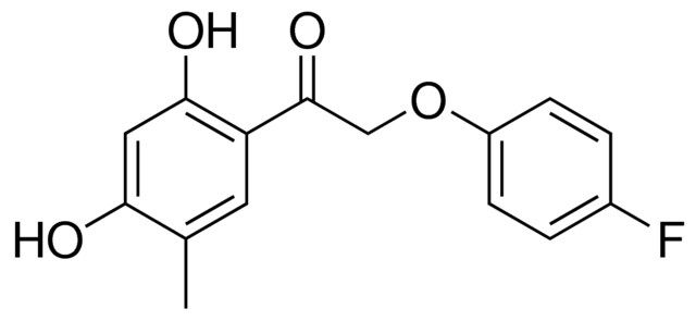 1-(2,4-DIHYDROXY-5-METHYL-PHENYL)-2-(4-FLUORO-PHENOXY)-ETHANONE