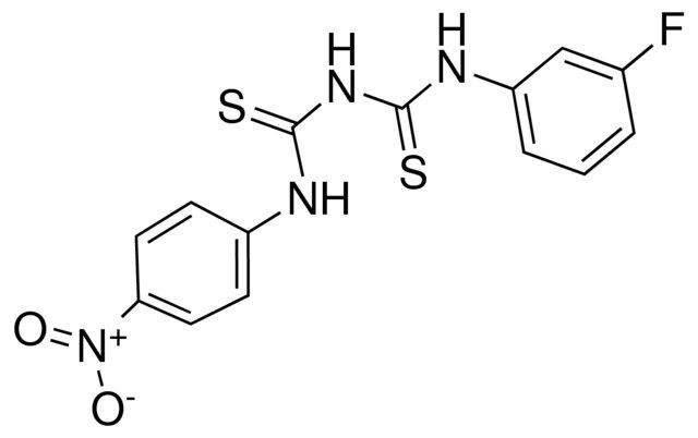 1-(3-FLUOROPHENYL)-5-(4-NITROPHENYL)-2,4-DITHIOBIURET